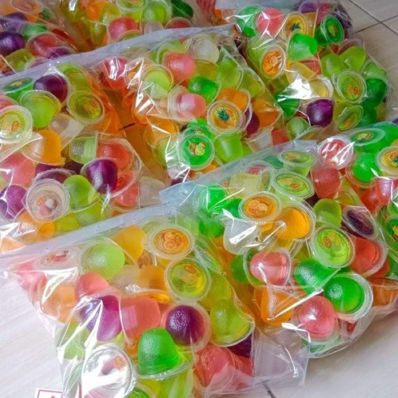 

( 1kg ) Jelly Inaco Rasa Buah Segar Mix Varian Rasa Isi 65pcs