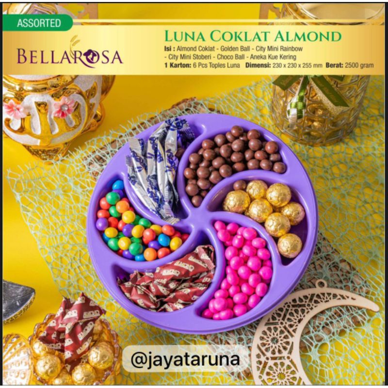 

HAMPERS KUE BELAROSA - LUNA COKLAT ALMOND