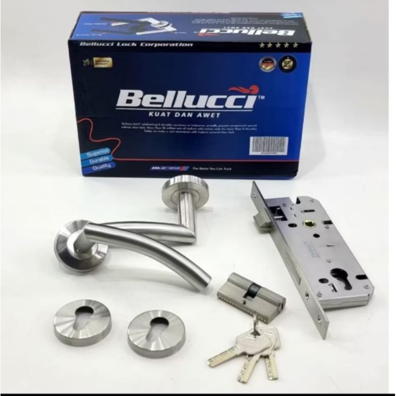 Dekdek store - Kunci Pisah Bellucci 785 SS / Lever Set Bellucci 785 SS / Kunci Pintu Bellucci 785 ss