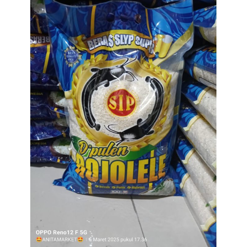 

BERAS SUPER D'PULEN ROJO LELE 5 KG timbangan asli 5 kg pas