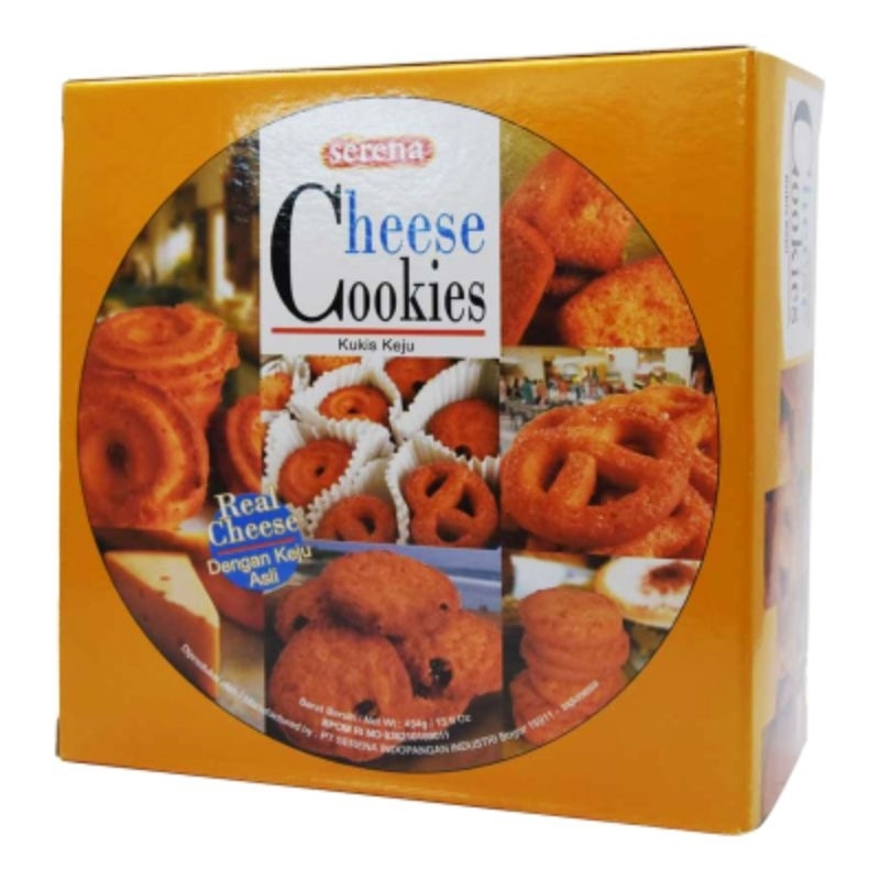 

SERENA Cheese Cookies Keju Kaleng 454 g