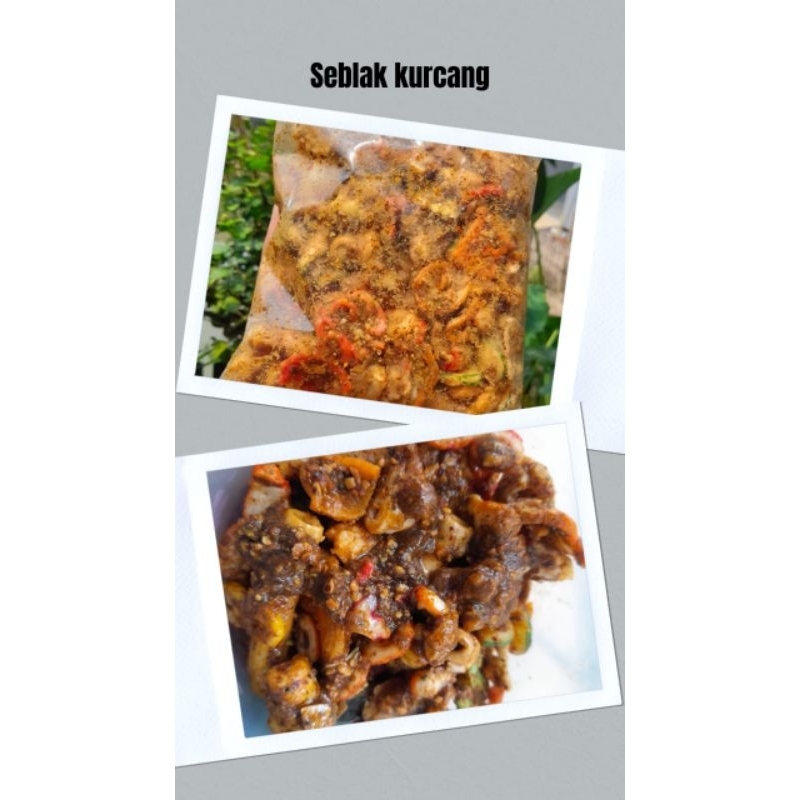 

seblak kacang mix