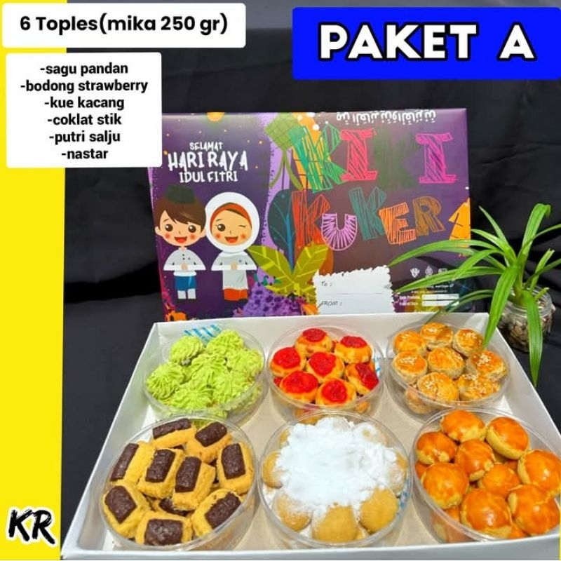 

Kue kering lebaran paket A