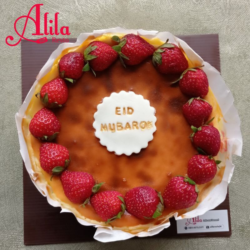 

HAMPERS EID BASQUE BURNT CHEESECAKE CUSTOM