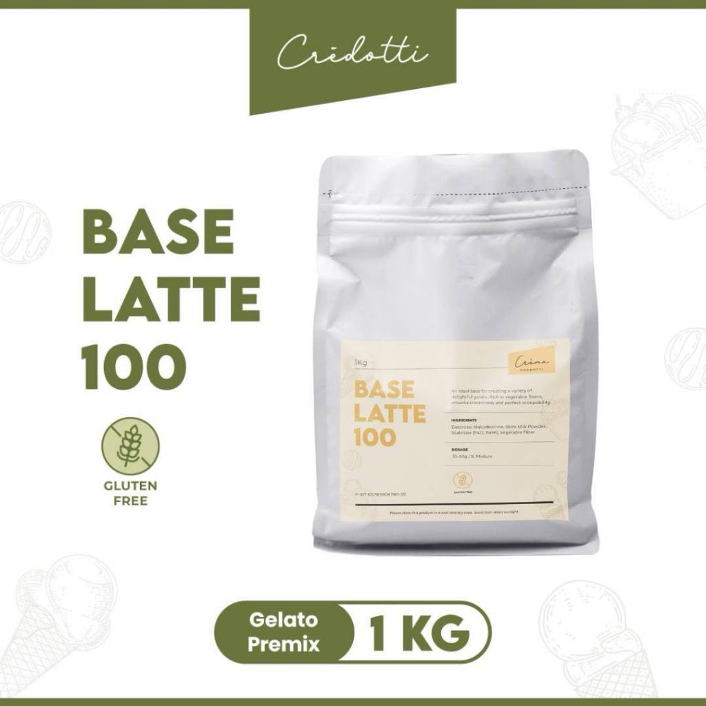 

Premix Gelato Powder Base Latte 100 / Bubuk Fiber Penstabil pembuatan Ice Cream (1kg)