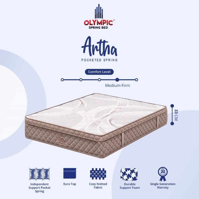 kasur springbed olympic artha