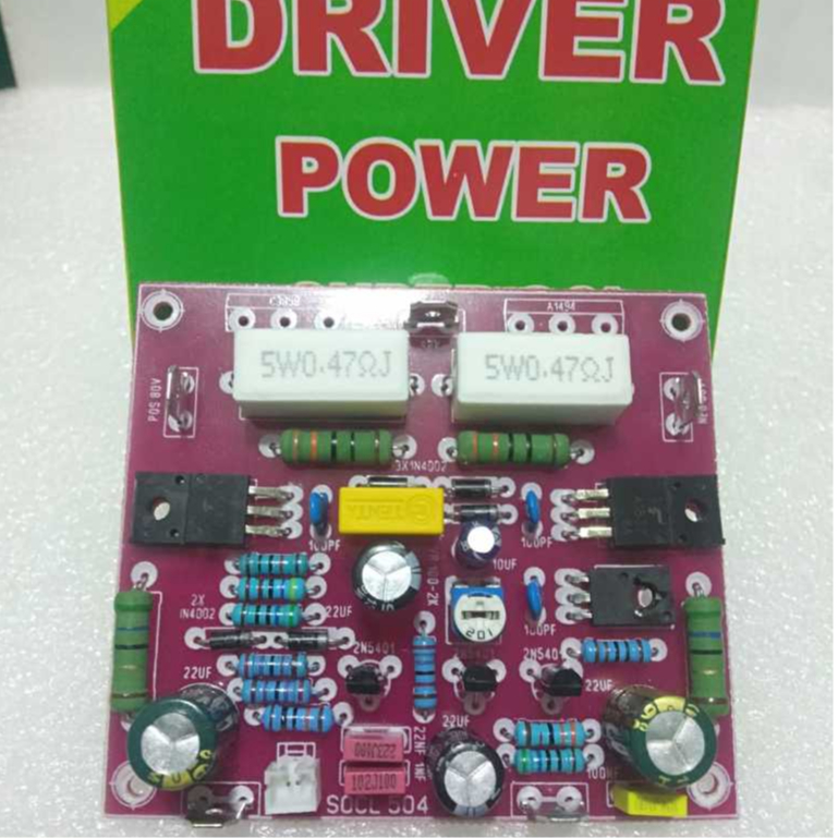 Kit Driver Power Super OCL-504 SOCL504 -Amplifier