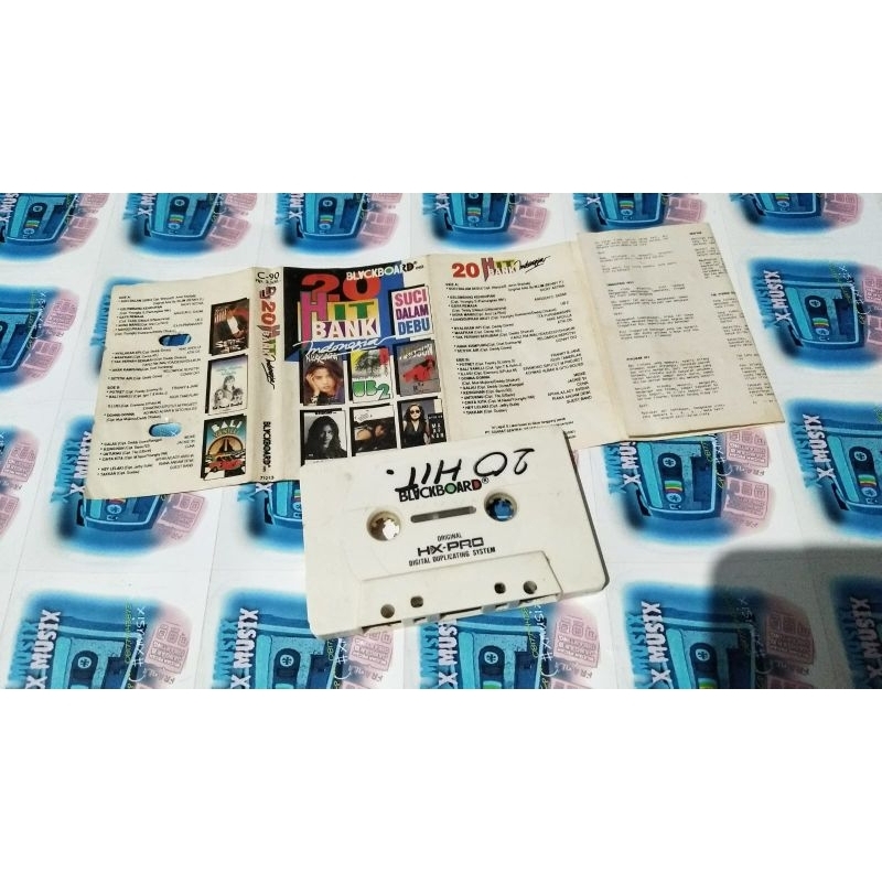 kaset pita 20 hit bank indonesia