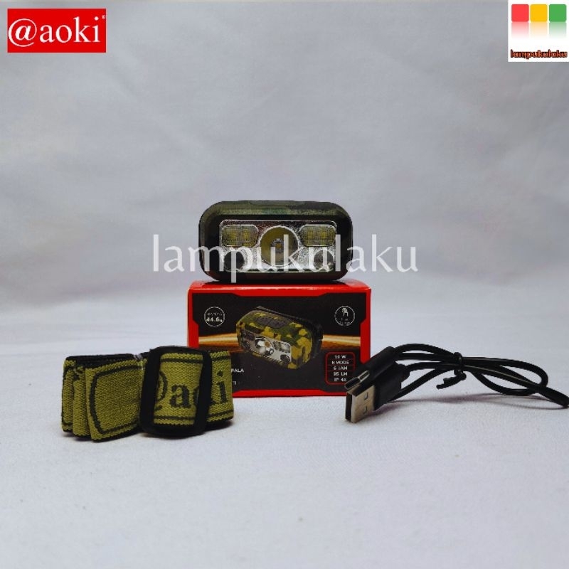 Senter Kepala Headlamp Aoki 3503G/AK-3503G