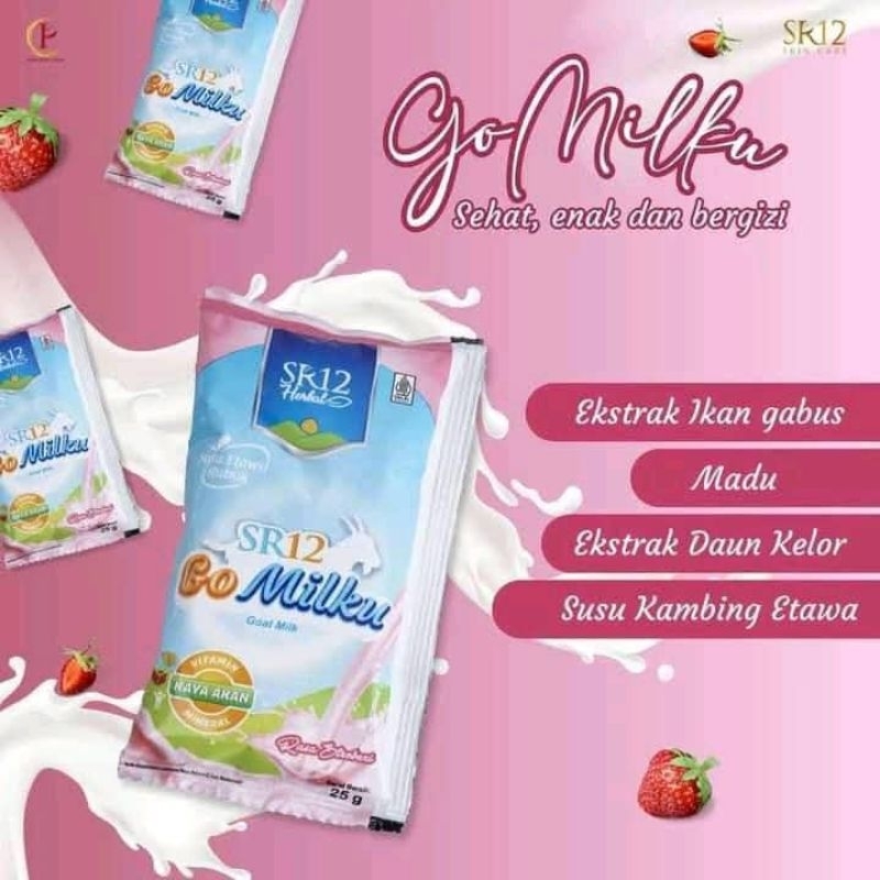 

GOMILKU STRAWBERRY SR12 SACHET