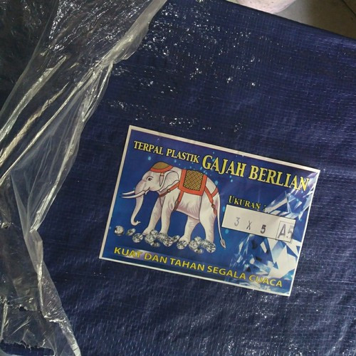 [GAJAH BERLIAN] TERPAL A5 GAJAH BERLIAN 3X4 ORIGINAL