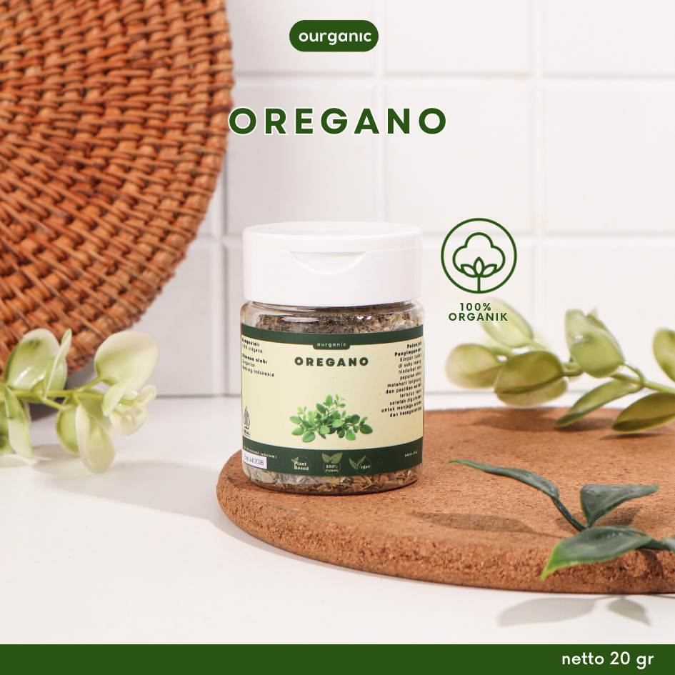 

Ourganic Oregano Dried Rempah Bubuk Premium netto 20gr
