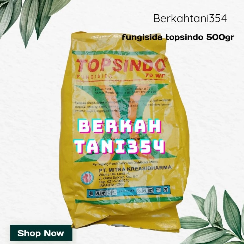 fungisida topsindo 70wp 500gram pembasmi jamur tanaman Topsindo 500gram