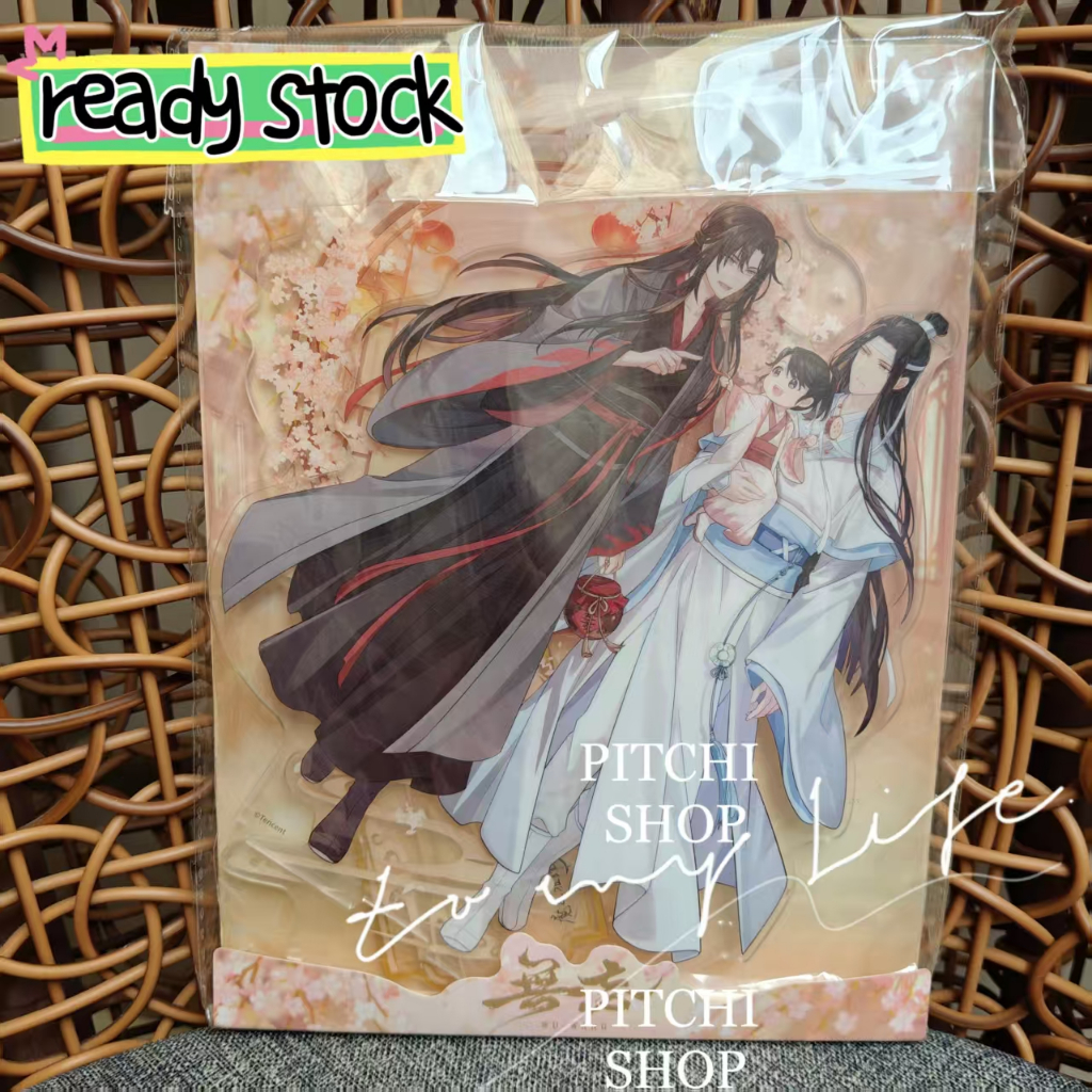 [READY STOCK] Official Licensed Mo Dao Zu Shi MDZS Acrylic Stand Lan Wangji and Wei Wuxian