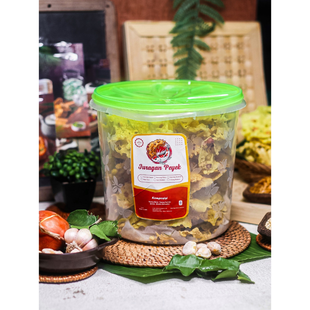

PEYEK JURAGAN - Peyek premium Box 5L
