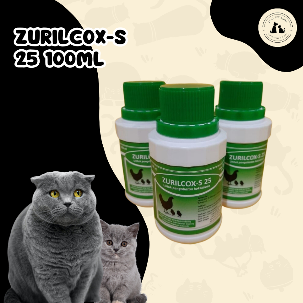 Zurilcox-S 25 100 ml - Obat Koksidiosis Ayam - Obat Koksidiosis Ternak