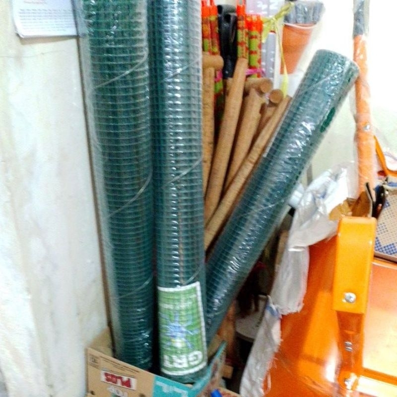 Kawat Ram PVC Loket 1/2,Kawat Kandang Burung ternak dll