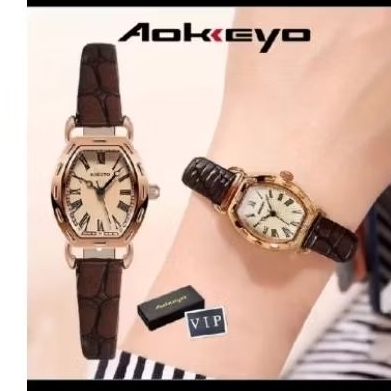 AOKEYO Jam tangan wanita klasik