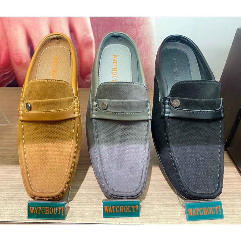 WATCHOUT SEPATU PRIA MODEL SLOP ON DENGAN SUPER RINGAN BY MATAHARI (39-44)