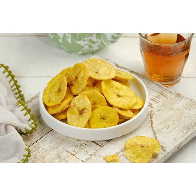 

Kripik pisang premium pisang byar (1kg) original/manis/gurih