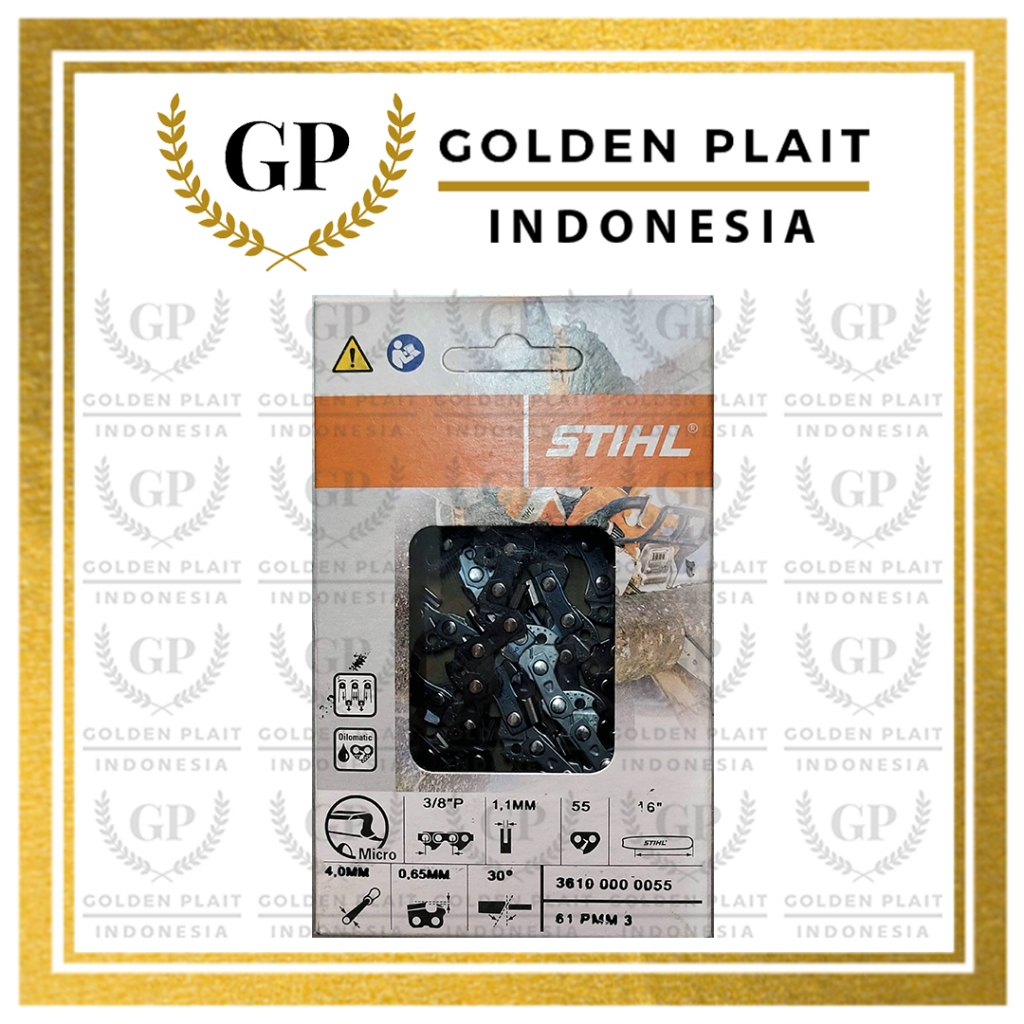 STIHL Rantai Chainsaw 16" 16inci 16inch STIHL MS 180 STIHL MS 170