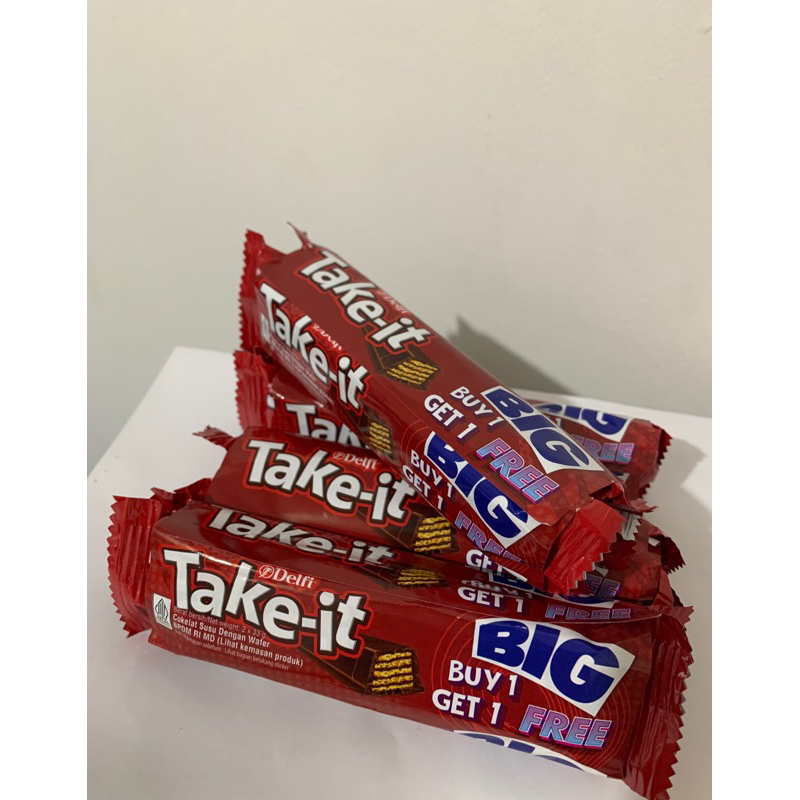 

Delfi Take-it Big Buy 1 Get 1 (Cokelat Wafer)