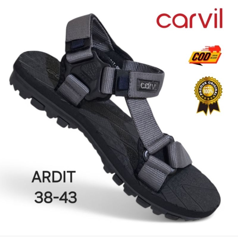 sendal carvil gunung pria terbaru original 100%