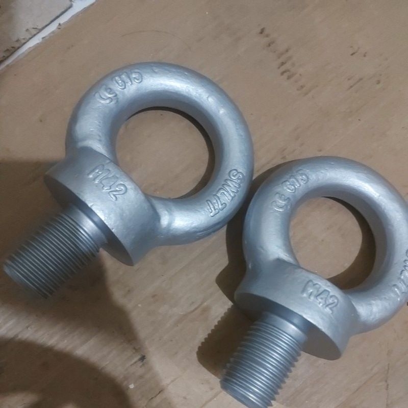 Eye Bolt M42 Pitch Normal 4.5 Gantungan Kancing M42 Eye Bolt M42