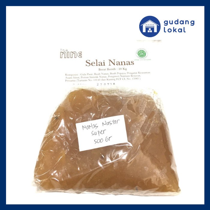 

SELAI NANAS NASTAR SUPER NINE 500GR