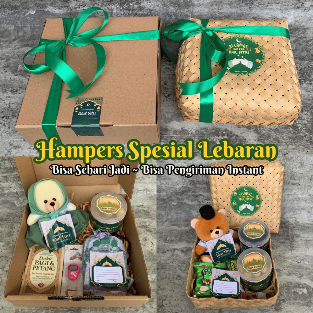 

Hampers Lebaran Hadiah Idul Fitri Parsel Hari Raya Kado Unik Gift Kue Murah Viral Terbaru Bisa Request