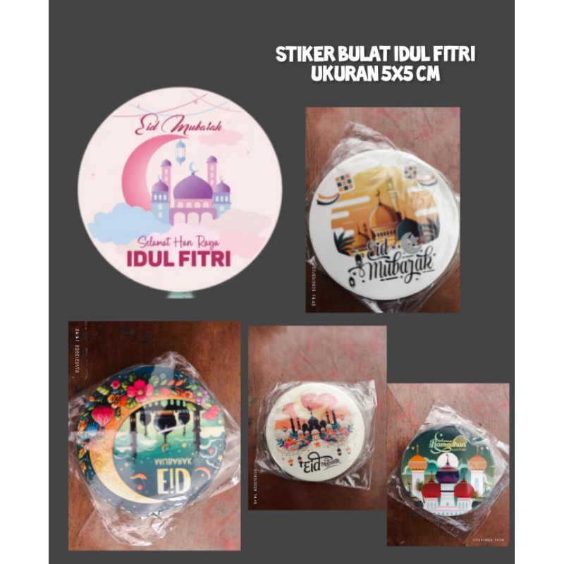 

Stiker Bulat Idul Fitri