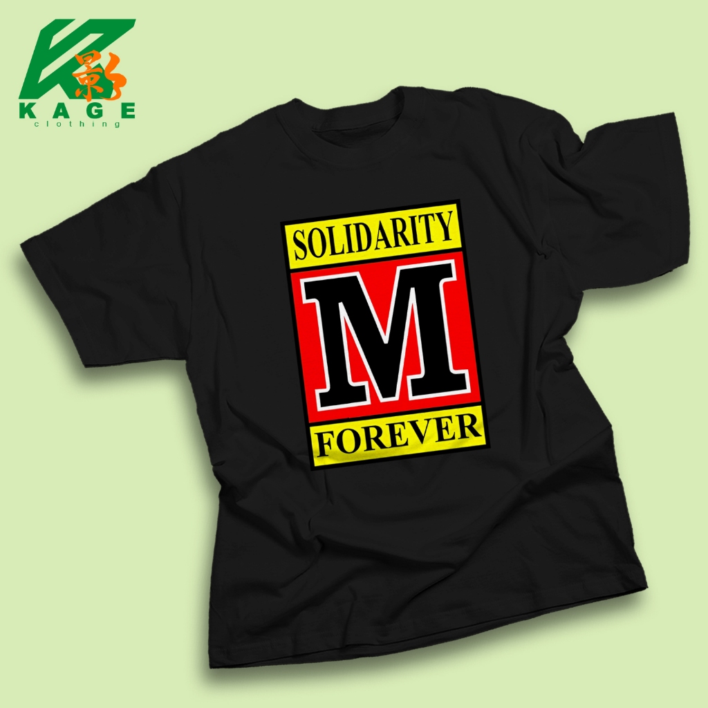 Kaos Pria TEKNIK MESIN SOLIDARITY M FOREVER Dewasa Baju Atasan Unisex Kageclothing
