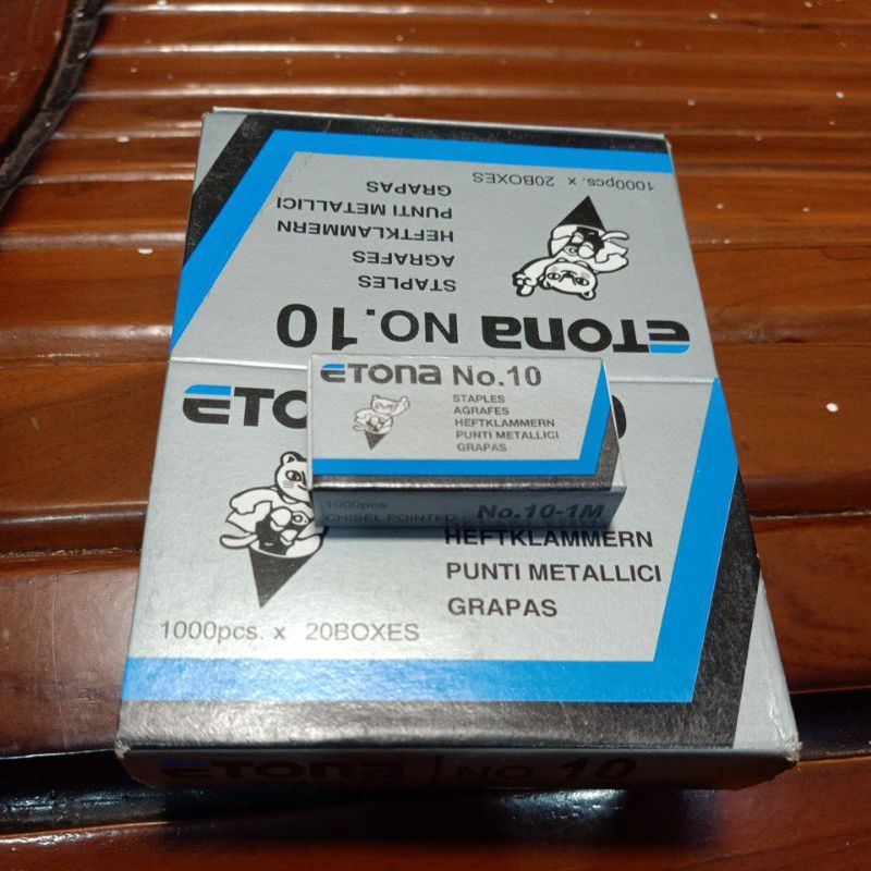

Etona Isi Staples no.10 ukuran kecil