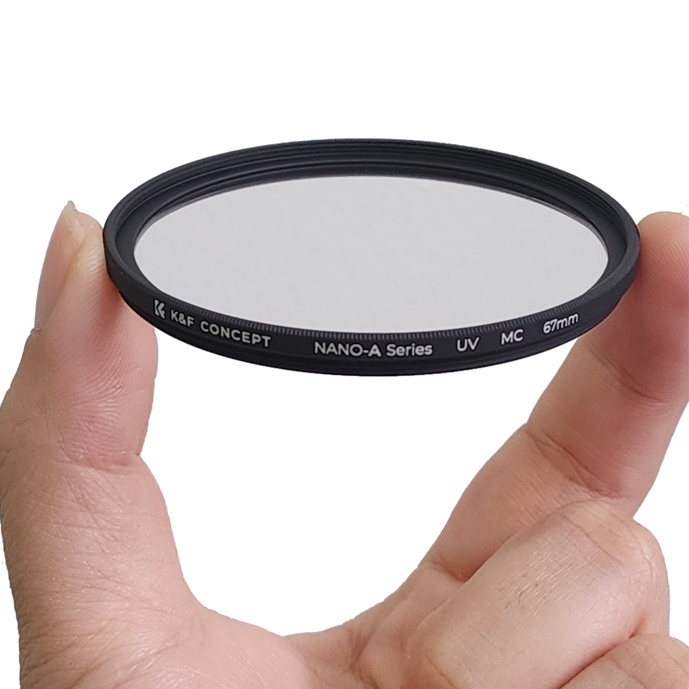 KNF CONCEPT Filter UV Nano A Coating Schoot B270 - Slim & Multicoated - 67mm for Canon Nikon Sony