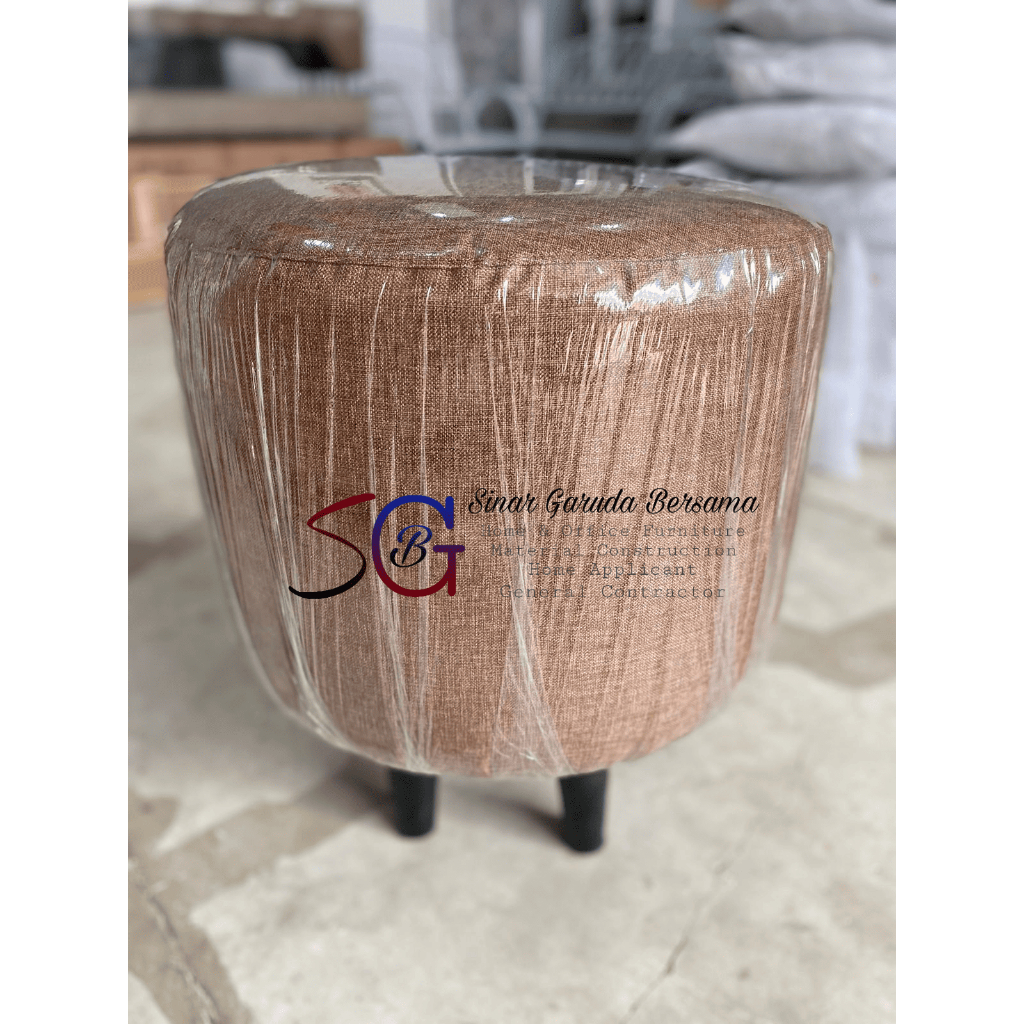 [BISA REQUEST WARNA] STOOL BULAT SOFA / SOFA KECIL BULAT / SOFA JAMUR / SOFA MINIMALIS KECIL
