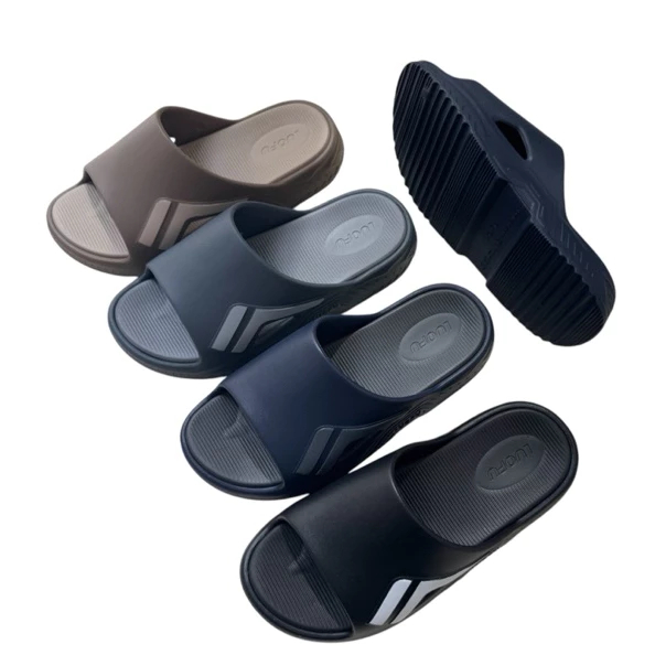 LUOFU Sandal Selop Alas Tebal Jelly Karet Eva Pria E6244-E01