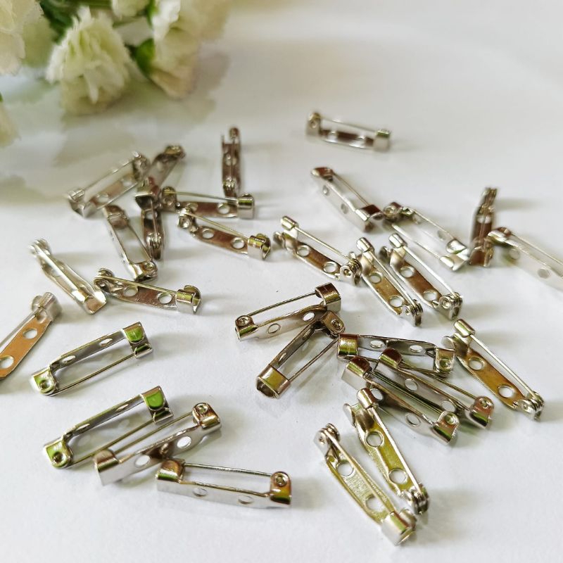 [20pcs] Peniti Bros Anti Karat, Pin Bros Pita Hijab.