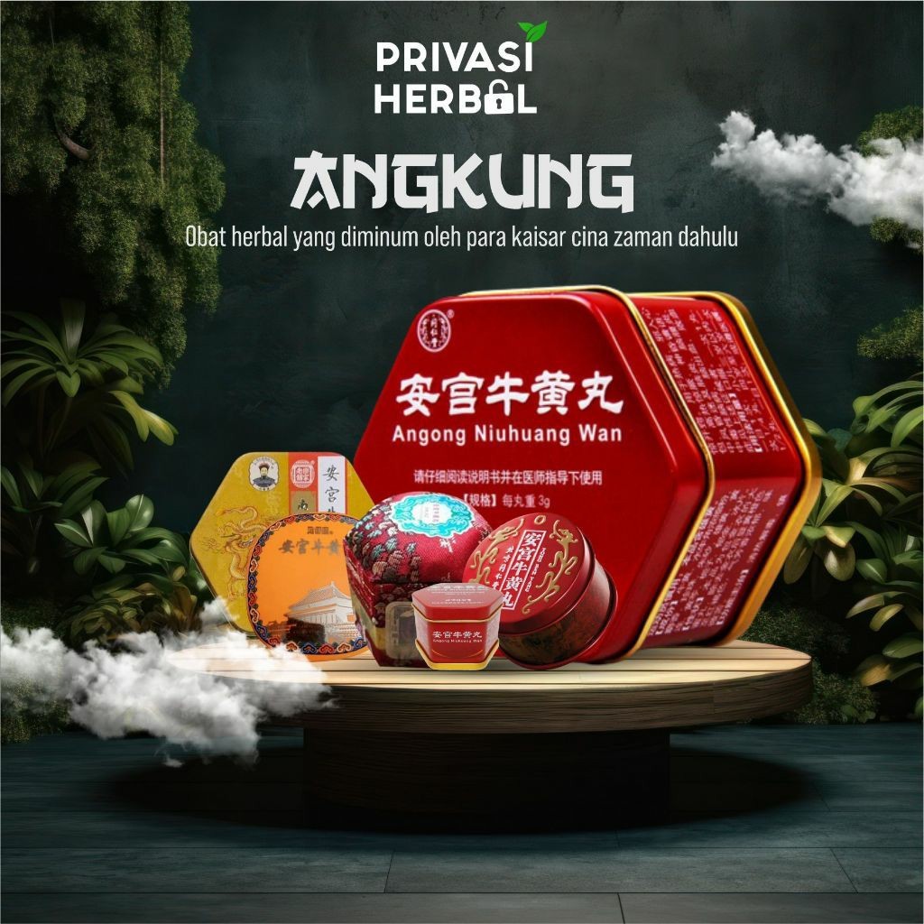 Angong Niuhuang Wan Original Obat Stroke