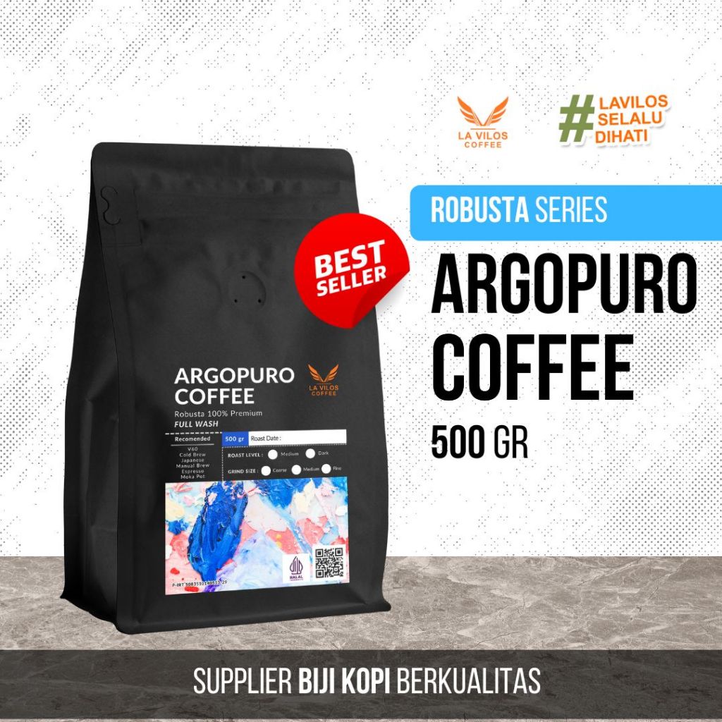 

LA VILOS - Argopuro Coffee Robusta Grade 1 - 500gr