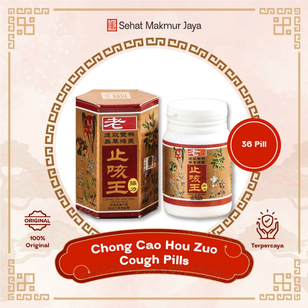 Chong Cau Hou Zho Cough Pills Isi 36 Pil