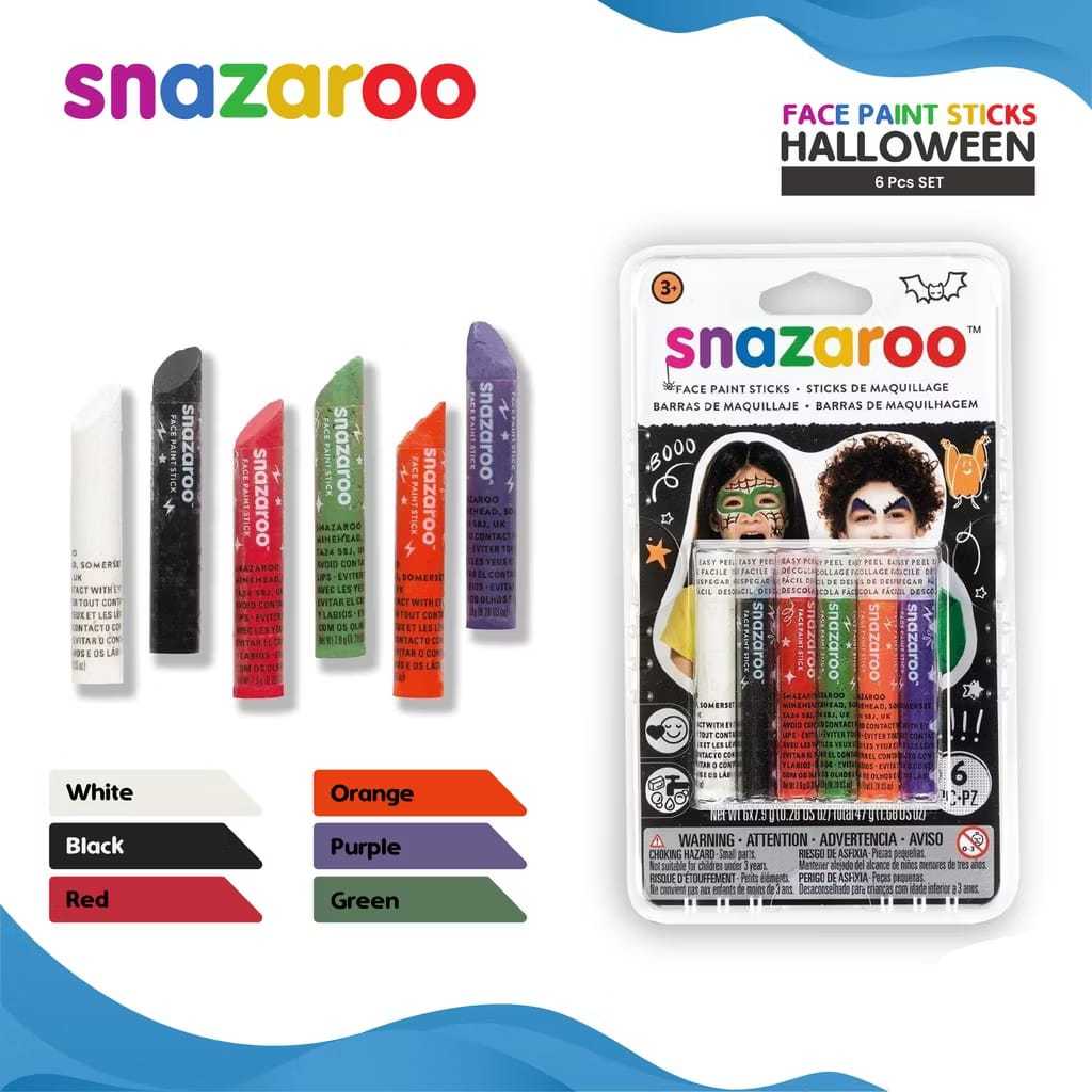 

Gramedia Tunjungan : Snazaroo Face Painting Stick Halloween