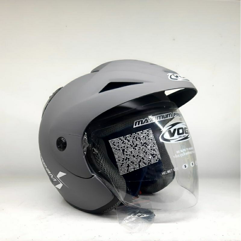 Helm VOG Xtream warna Stonegrey Doff