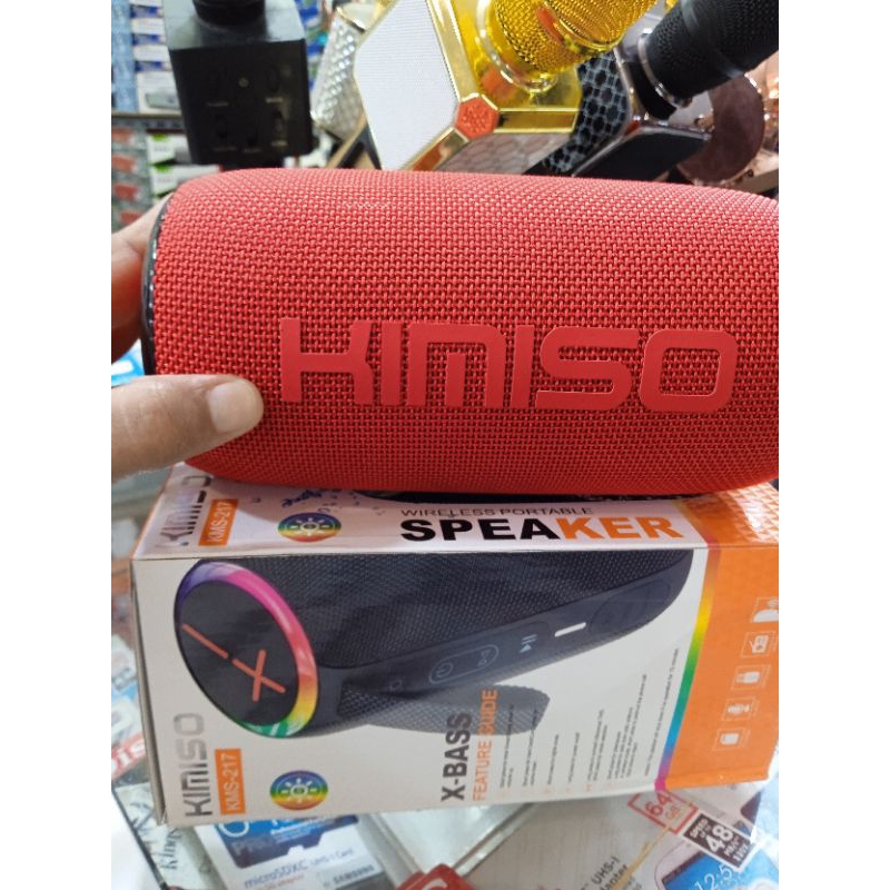 KMS-217 KIMISO WIRELESS PORTABLE SPEAKER BLUETOOTH