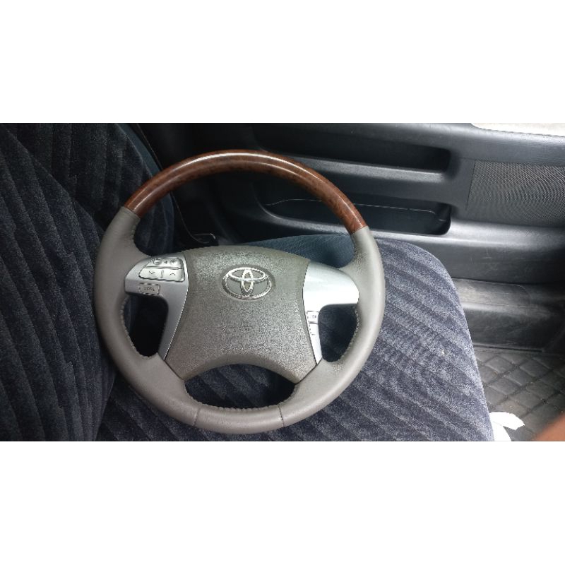 steer stir innova grand kayu wood panel fortuner camry avanza vios