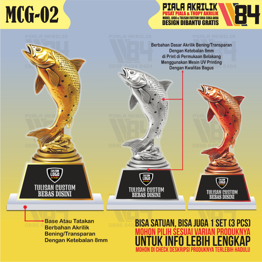Piala Mancing, Piala Galatama, Tropi Mancing, Tropi Galatama, Tropy Mancing, Tropy Galatama, Trophy 