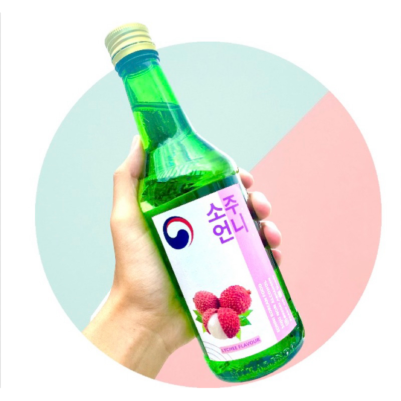 

Soju halal ala Korean Halal,Sparking Water 380ml Rasa Lhycee