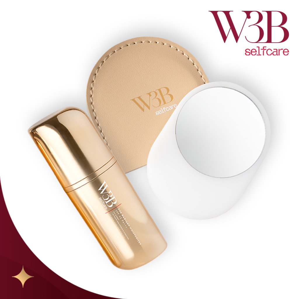 W3B Selfcare The Radiant Moisturizer SPF 45 PA+++ 30ml (+ Cermin)