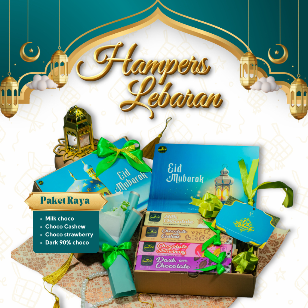 

Coklat CK - Hampers Lebaran Idul Fitri Makanan Unik 2025 Hadiah Cokelat Bar Premium