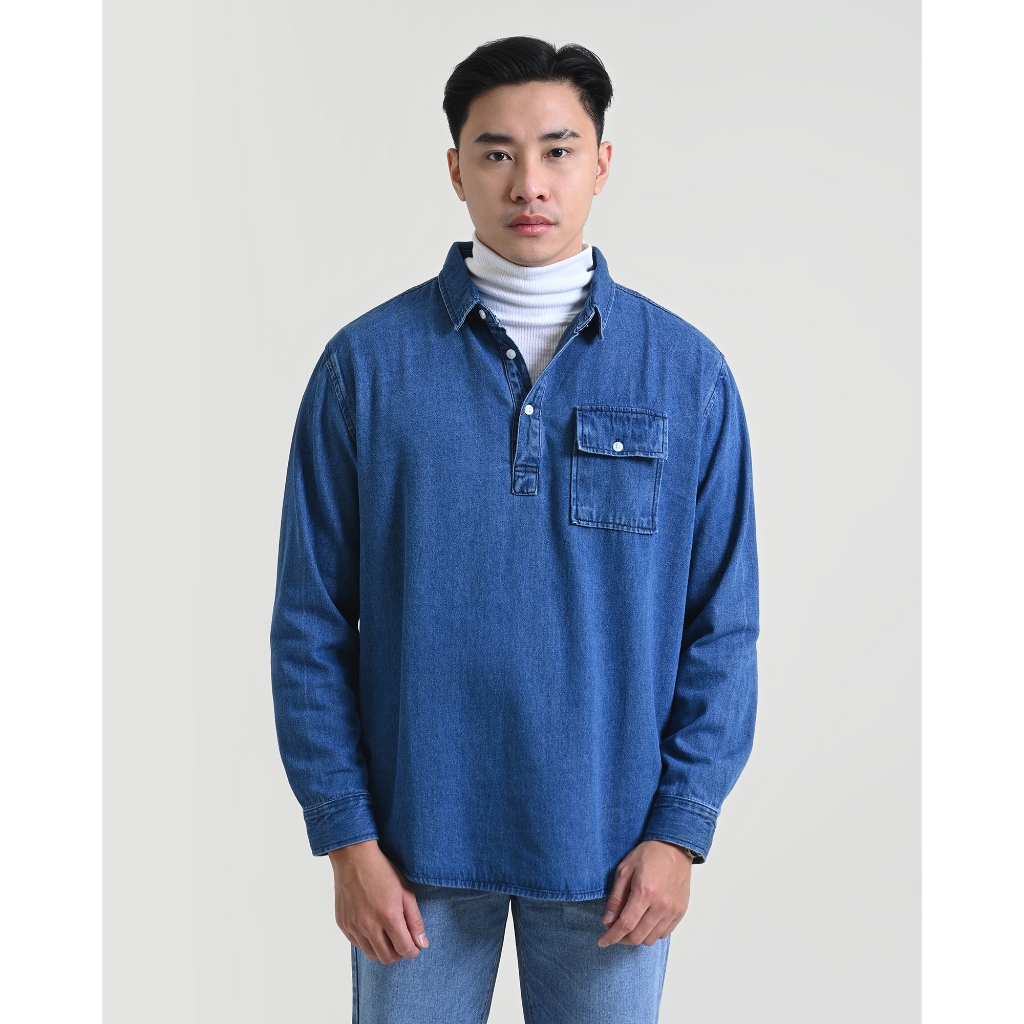 KASEP Arbie Denim Shirt | Kemeja Denim Pria