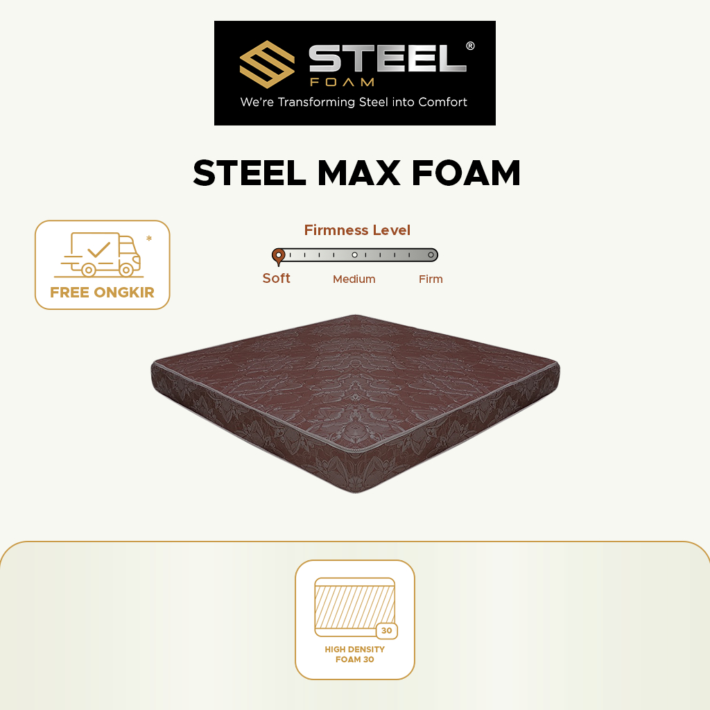 Steel Foam - Kasur Busa Type Max Foam